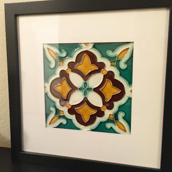 Portuguese Decorative Framed Tile 1