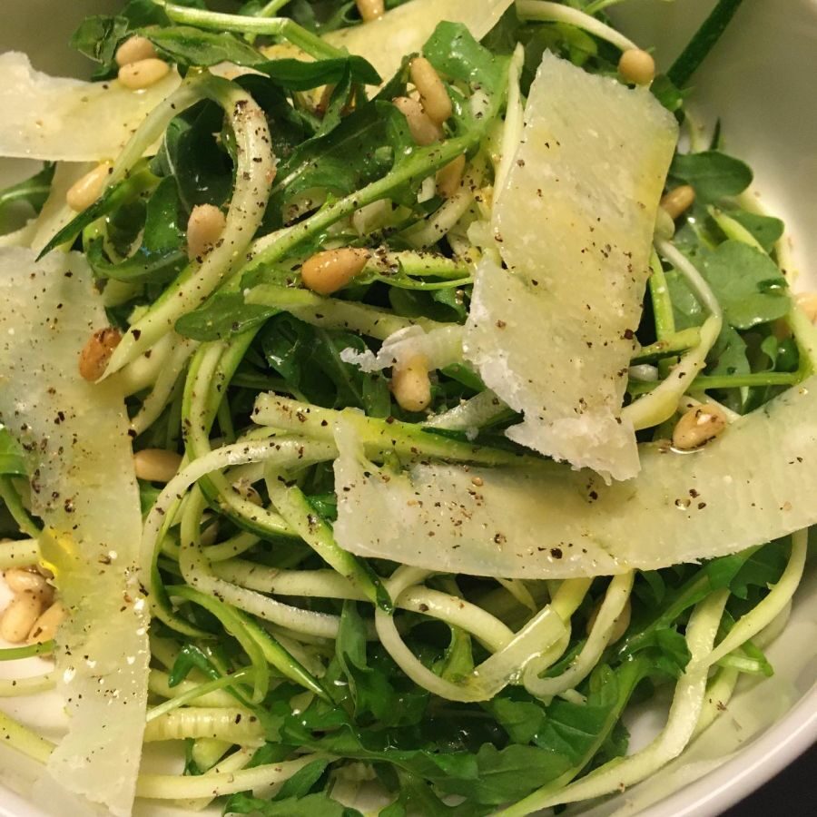 Arugula Salad with Parmigiano Reggiano