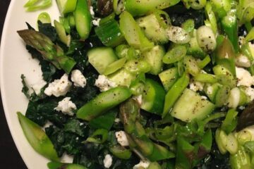 Asparagus Kale Salad Close